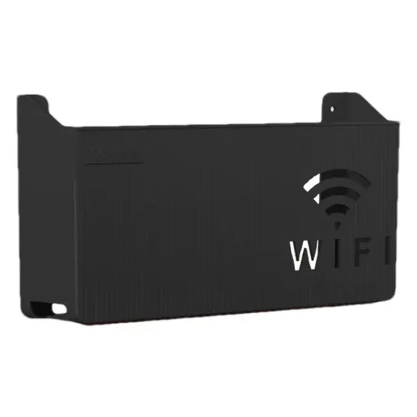 Router Storage Box Wall-mounted Plastic Cable Power Bracket Box Home Decoration Wireless Router Wifi Decoration Set-top Box Rack( random color ) - Image 9