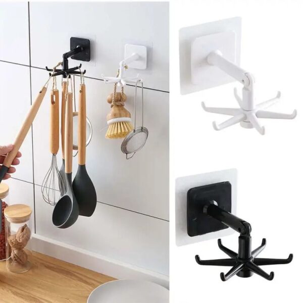 Rotatable Kitchen Storage Rack