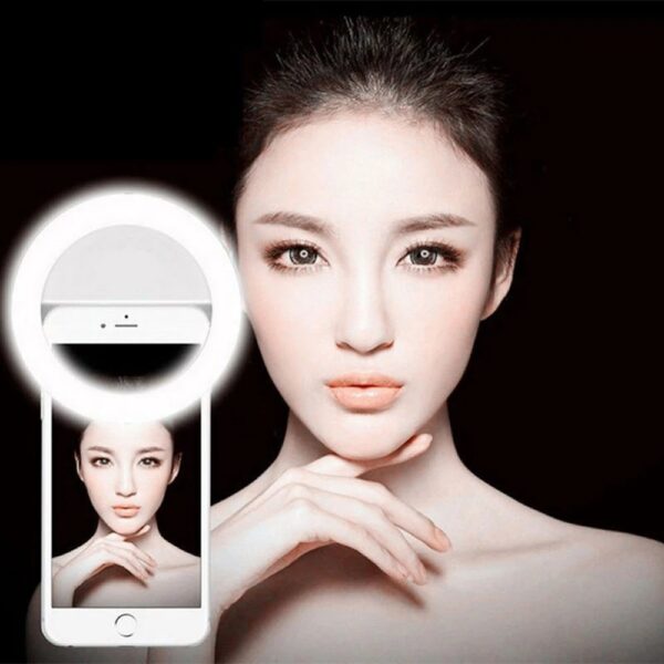 Selfie Ring Light With LED Camera Photography Flash Light - Image 2