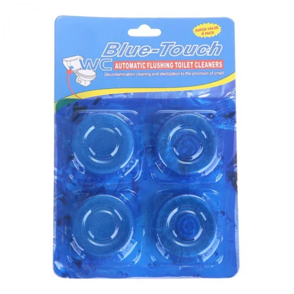 Blue Toilet Blocks Auto Toilet Cleaner 4 pcs Set - Image 5