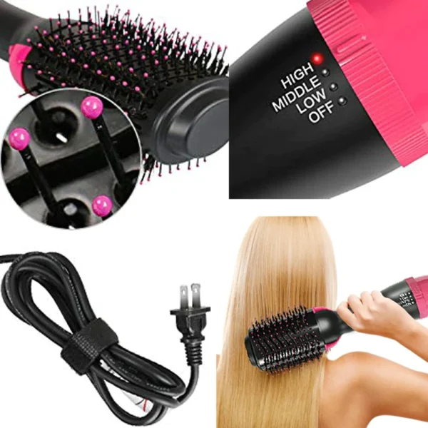 One Step Hot Air Brush (Dryer + Styler) 3 in 1 - Image 4