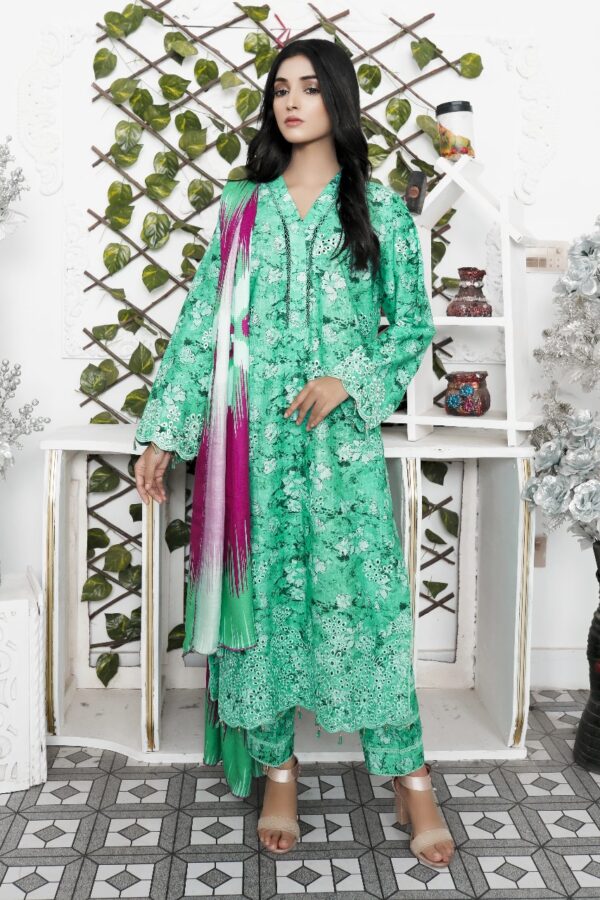 RIPPLE COLLECTION  Unstitched  3 PIECES PRINTED EMBROIDERED KHADDAR COLLECTION Party Wear | winter 23